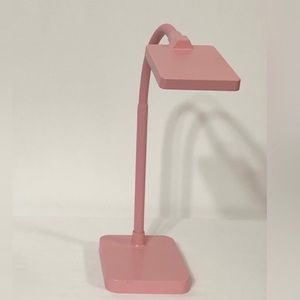 Maxlite slim Led Desk Lamp with USB charging port. Pink